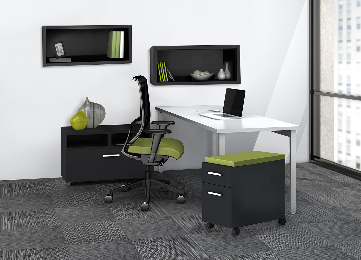 Mayline Easy Office Furniture Easy Office Setup Kit