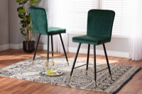 Baxton Studio Bar Furniture Bar Stools