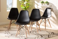 WoW Baxton Studio Modern Jaspen Series Dining Chairs Enhance