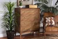 Baxton Studio Bedroom Furniture Chests