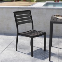 Faux Teak Patio Chairs