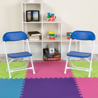 Timmy - Set of 2 Child Sized Chairs - Blue