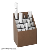 Upright Roll File, 20 Compartment