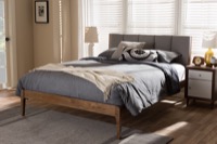 Baxton Studio Bedroom Furniture Platform Beds