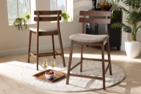 Baxton Studio Dining Room Counter Stools