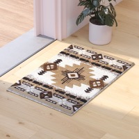 Mohave Collection - Southwestern Style 2' x 3' Area Rug - Ivory