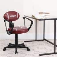 Preston - Sports Inspired Task Chair - Brown