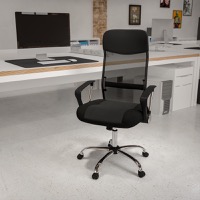 Abney - Contemporary Task Office Chair - Black