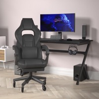 X40 - Modern Reclining Gaming Office Chair for All-Day Comfort - Black