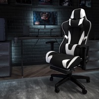 X30 - Contemporary Swivel Video Game Chair - Black