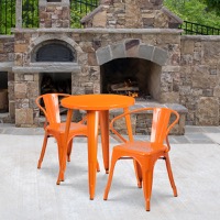 Napoleon - Table and Chair Set - Orange