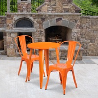 Napoleon - Table and Chair Set - Orange