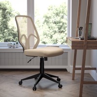 Salerno Series - Contemporary Office Chair - Light Brown