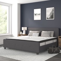 Upholstered Platform Bed/Mattress Sets