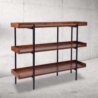 Mayfair - Rustic Style Display Unit for Books and Decorative Items - Rustic