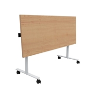 Jurni Flip Table - 72"W x 24"D Rectangular with Casters