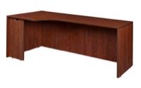 Legacy 71" Left Corner Credenza Shell - Cherry