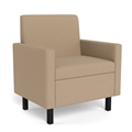 Safco Lounge Seating - Movvi Single Seat, Both Arms