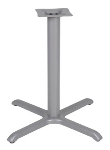 Via X-Base for 36-42" Table Tops - Grey