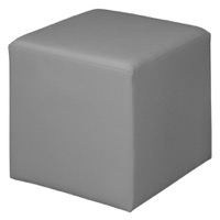 Jean Square Ottoman - Grey