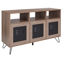 Woodridge Collection - Contemporary Style Storage Console - Rustic