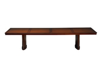 Sorrento Conference Table - 10' Rectangle - Bourbon Cherry Finish