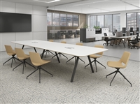 Watson Tonic Two-Piece Top Conference Table - 48"D x 108"W x 29.5"H