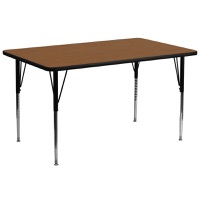 Wren - Popular Rectangular Activity Table - Oak