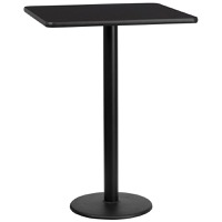 Stiles - Bar Height Hospitality Table - Black