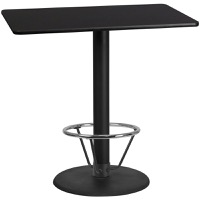 Stiles - Bar Height Hospitality Table - Black