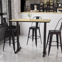 Stiles - Bar Height Hospitality Table - Natural