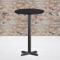 Stiles - Bar Height Hospitality Table - Black