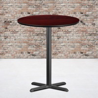 Stiles - Bar Height Hospitality Table - Mahogany